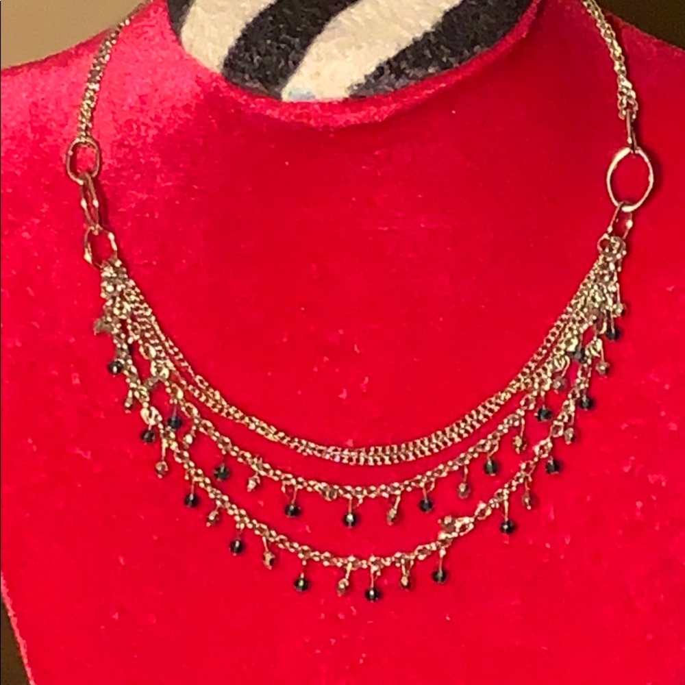 Necklace and earrings